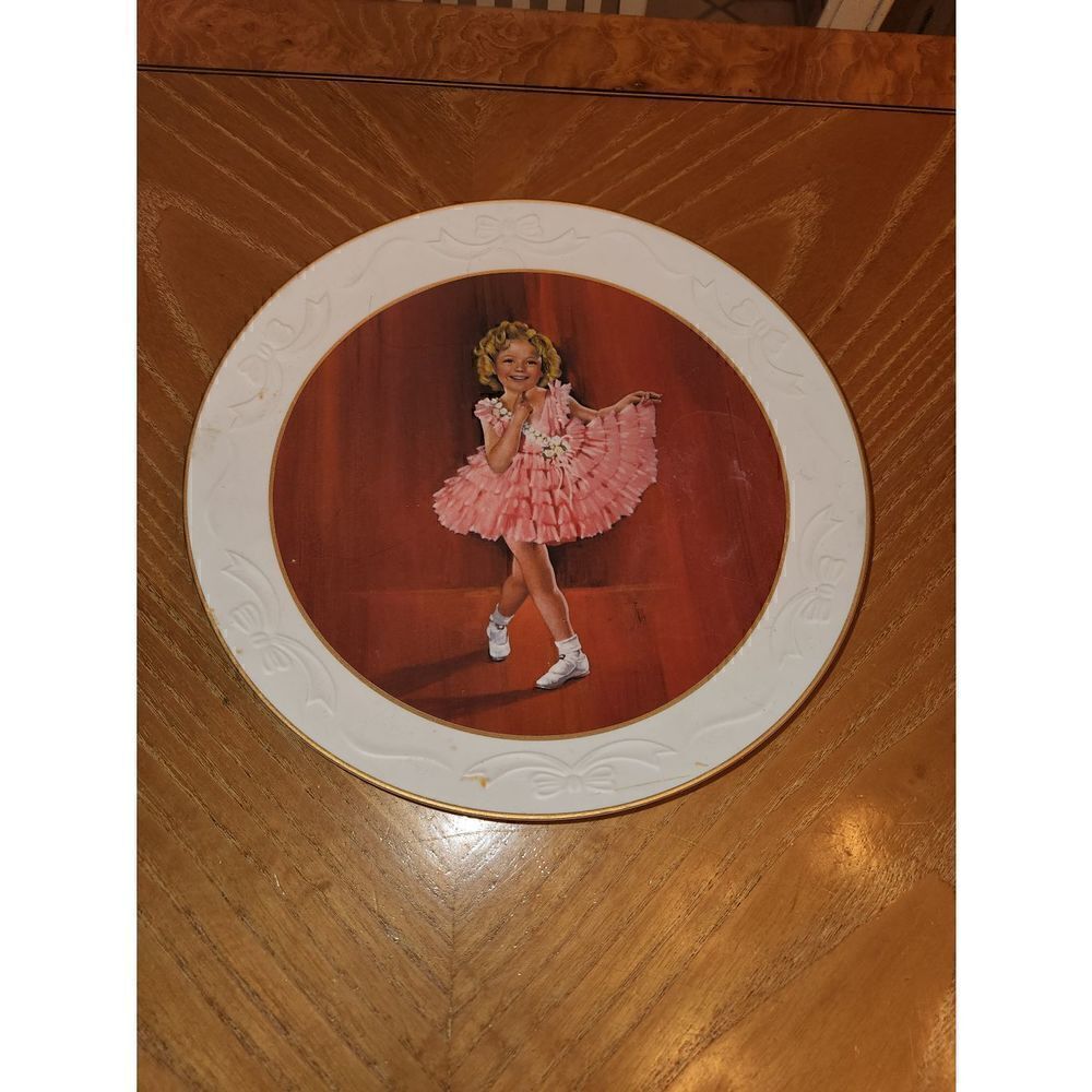 Shirley Temple baby take a bow porcelain plate